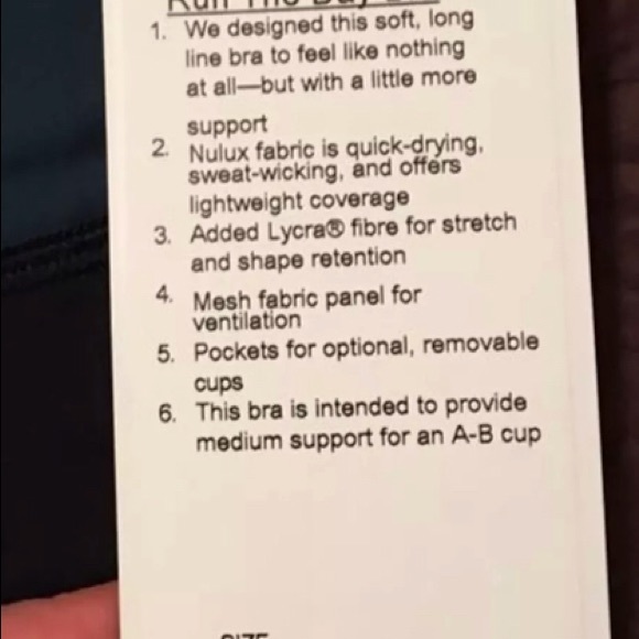 Run The Day Bra - Picture 4 of 4